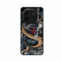 Midnight Dragon Glass Phone Case for iQOO 12 5G