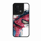 Red Blue Web Hero Glass Phone Cover for Oppo Reno 8 5G - ShopOnCliQ