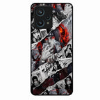 Itachi Uchiha Manga Collage Glass Phone Case for Realme 9 Pro Plus 5G