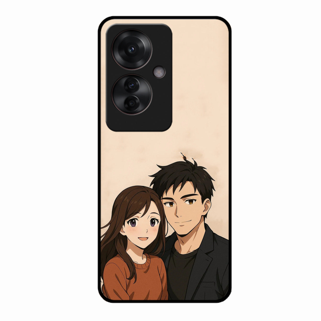 Custom Personalised Art Photo Glass Case for Oppo F25 Pro 5G