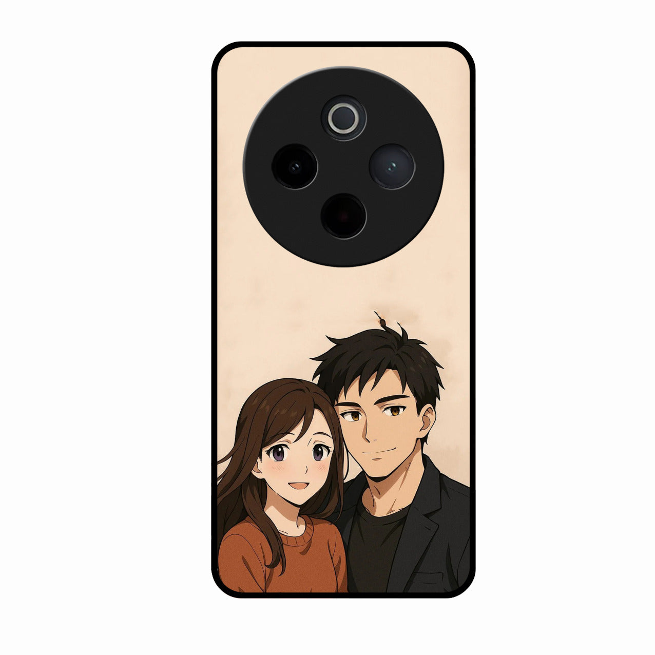 Custom Personalised Art Photo Glass Case for Vivo T4 5G