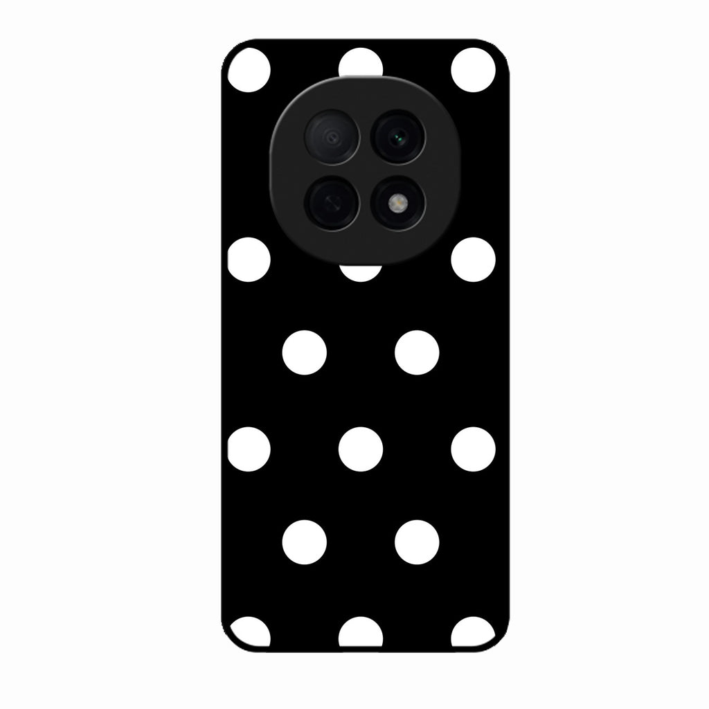 Classic Polka Dot Glass Phone Case for Oppo F29 Pro 5G