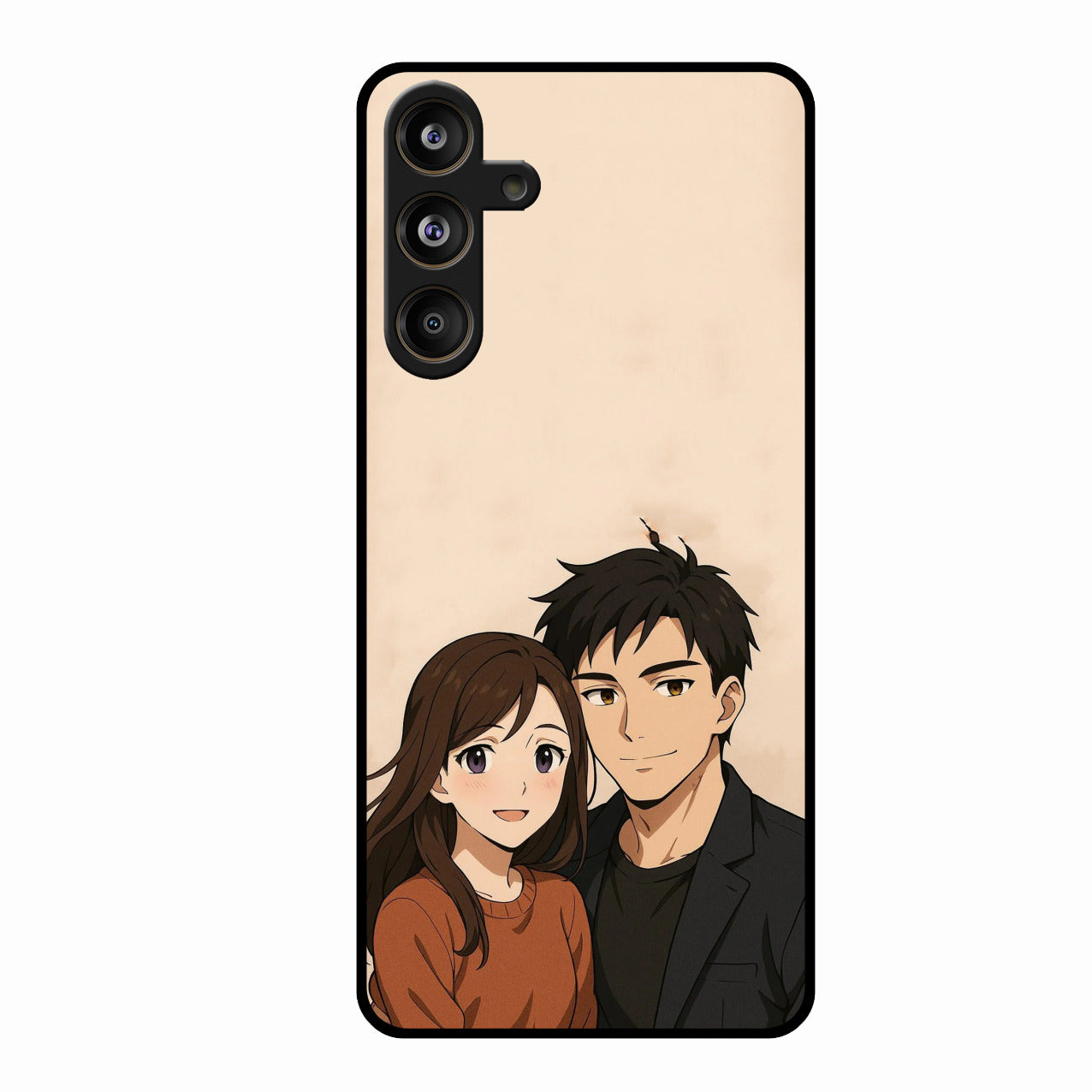 Custom Personalised Art Photo Glass Case for Samsung Galaxy M55S 5G