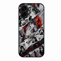 Itachi Uchiha Manga Collage Glass Phone Case for Oppo K14x 5G