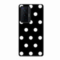 Classic Polka Dot Glass Phone Case for Vivo X70 Pro 5G