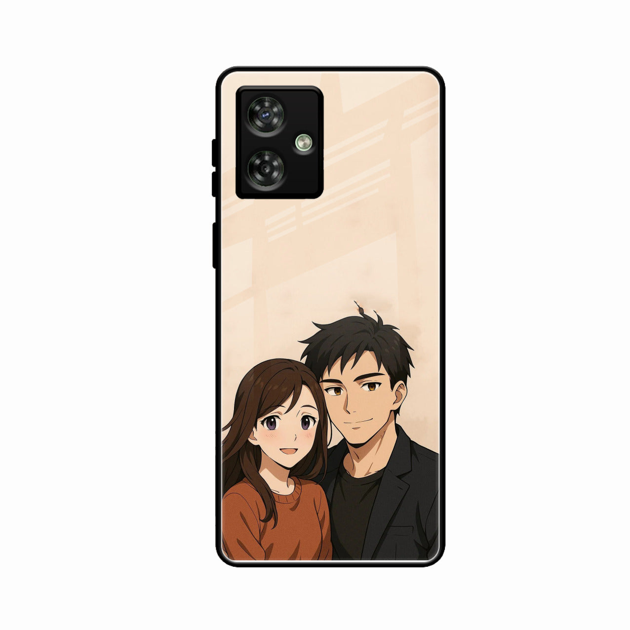 Custom Personalised Art Photo Glass Case for Motorola G64 5G
