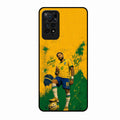 Golden Striker Glass Phone Case for Redmi Note 11 Pro Plus 5G