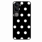 Classic Polka Dot Glass Phone Case for Vivo Y300 5G