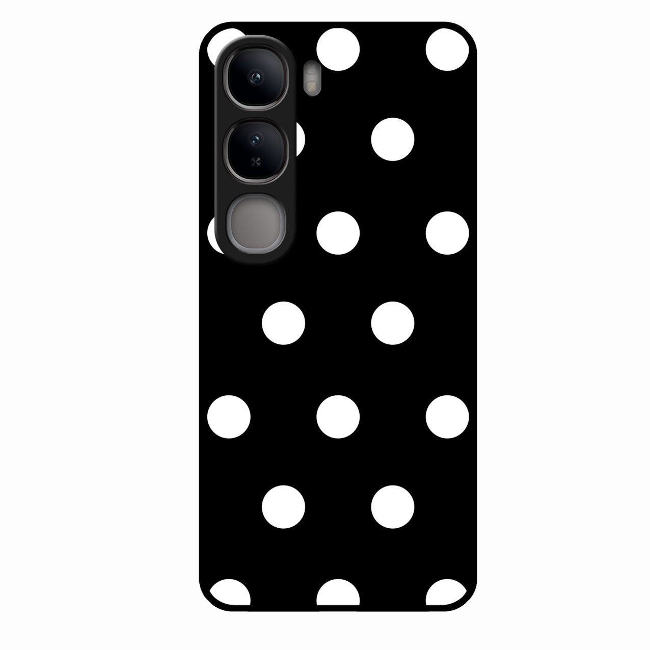 Classic Polka Dot Glass Phone Case for Vivo Y300 5G
