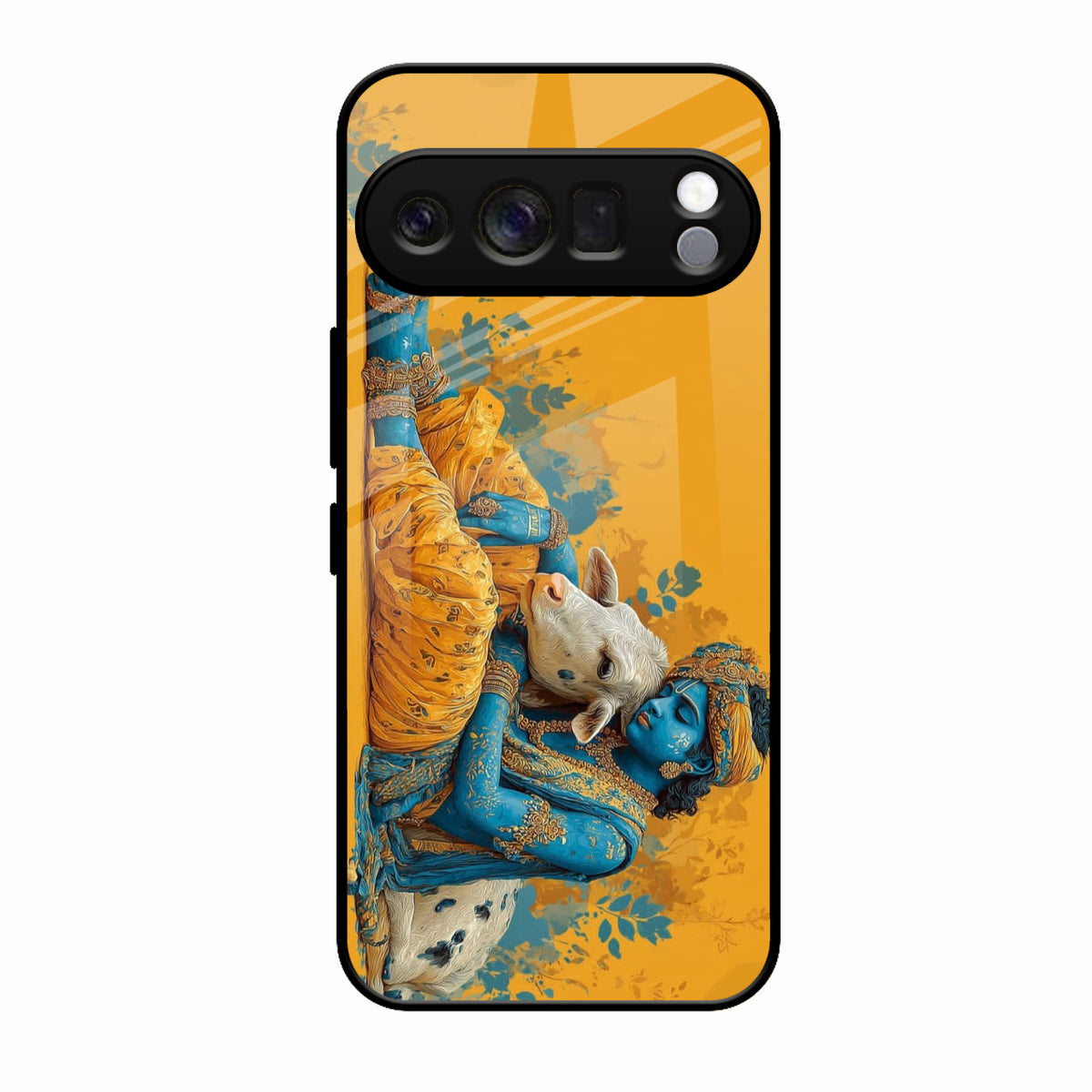 Divine Krishna Gopal Premium Glass Phone Case for Google Pixel 10 Pro