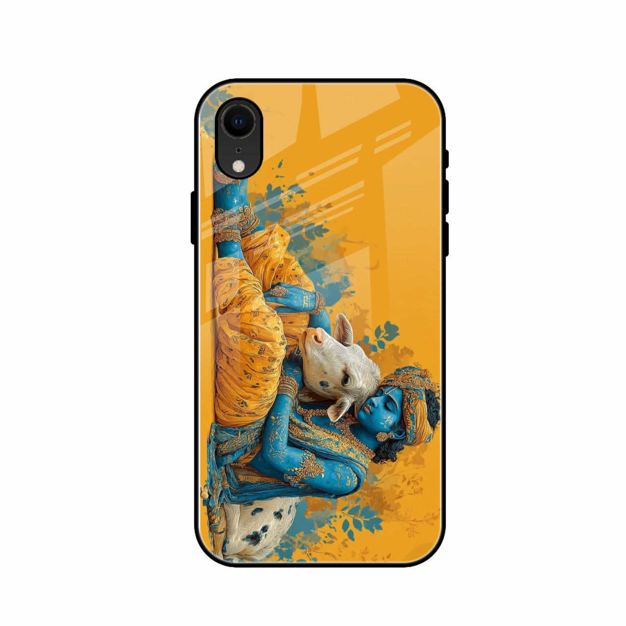 Divine Krishna Gopal Premium Glass Phone Case for iPhone XR