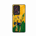 Golden Striker Glass Phone Case for Motorola G96 5G