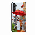 Rainy Day Cartoon Glass Phone Case for Samsung Galaxy F16 5G