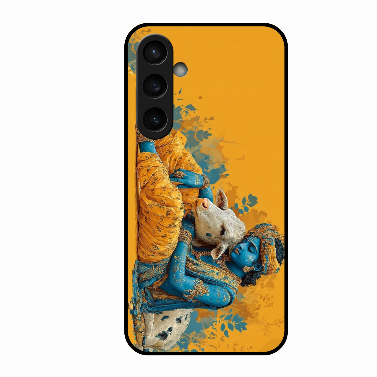 Divine Krishna Gopal Premium Glass Phone Case for Samsung Galaxy S23 Fe 5G