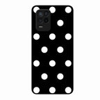 Classic Polka Dot Glass Phone Case for Realme 8 5G