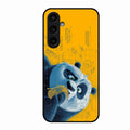 Cute Panda Sketch Premium Glass Phone Case for Samsung Galaxy S23 Fe 5G