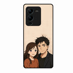 Custom Personalised Art Photo Glass Case for Vivo V25 Pro 5G