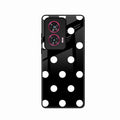 Classic Polka Dot Glass Phone Case for Motorola G96 5G