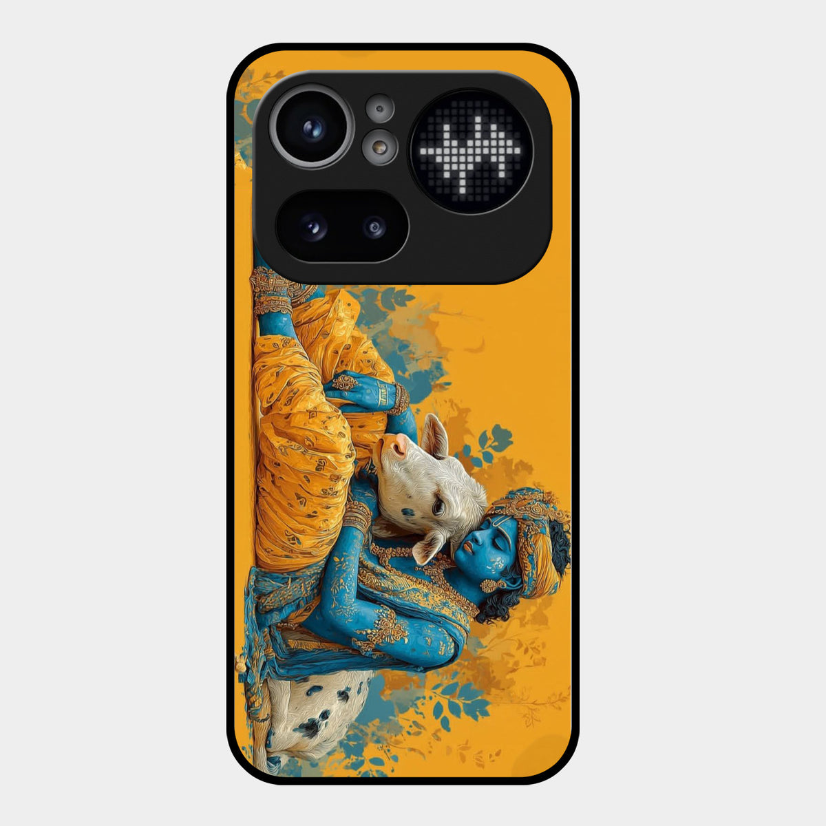 Divine Krishna Gopal Premium Glass Phone Case for Nothing Phone 4A Pro 5G