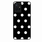 Classic Polka Dot Glass Phone Case for Vivo T1 5G