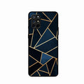 Midnight Gold Geometric Premium Glass Phone Case for Oneplus 8T