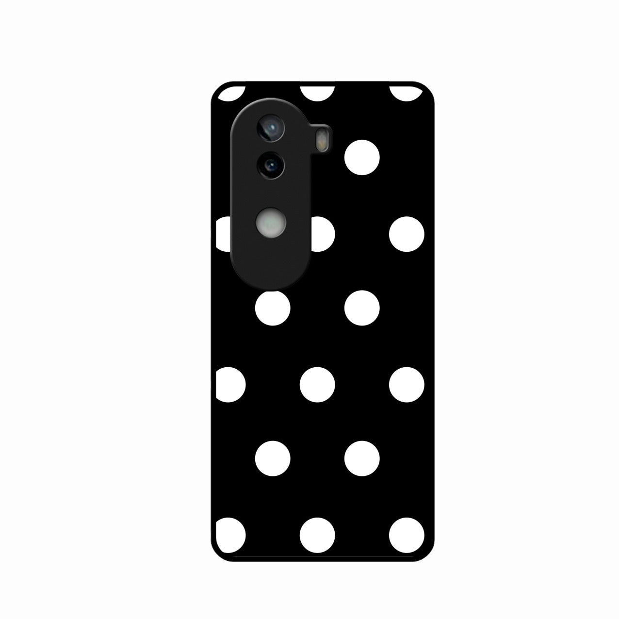 Classic Polka Dot Glass Phone Case for iQOO Z9S 5G