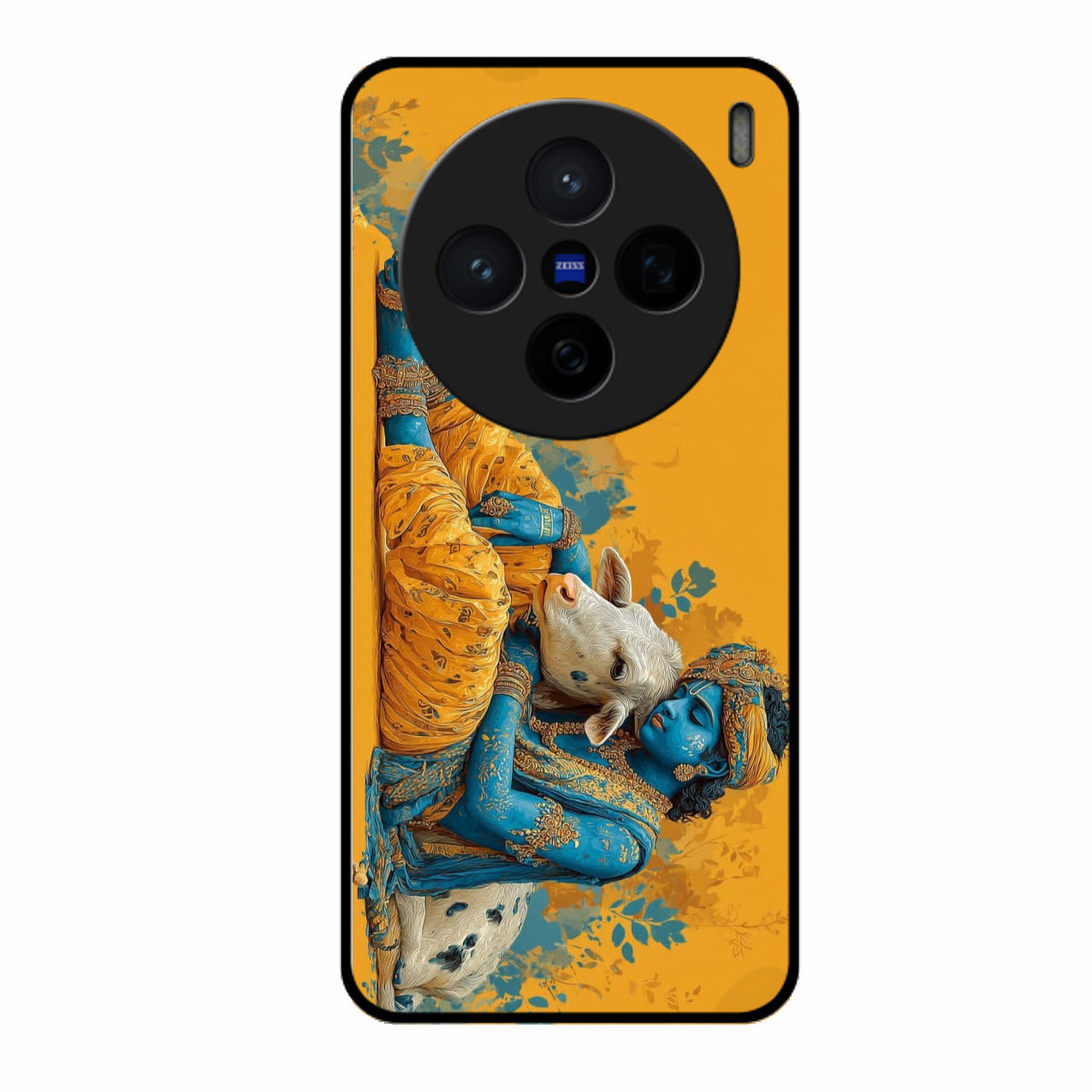 Divine Krishna Gopal Premium Glass Phone Case for Vivo X200 5G