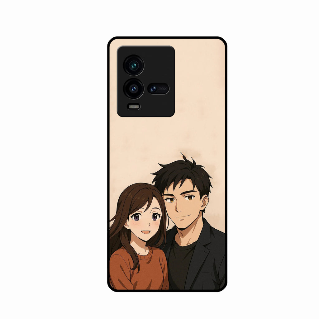 Custom Personalised Art Photo Glass Case for iQOO 9T 5G