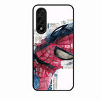 Red Blue Web Hero Glass Phone Cover for Oneplus Nord 5 5G