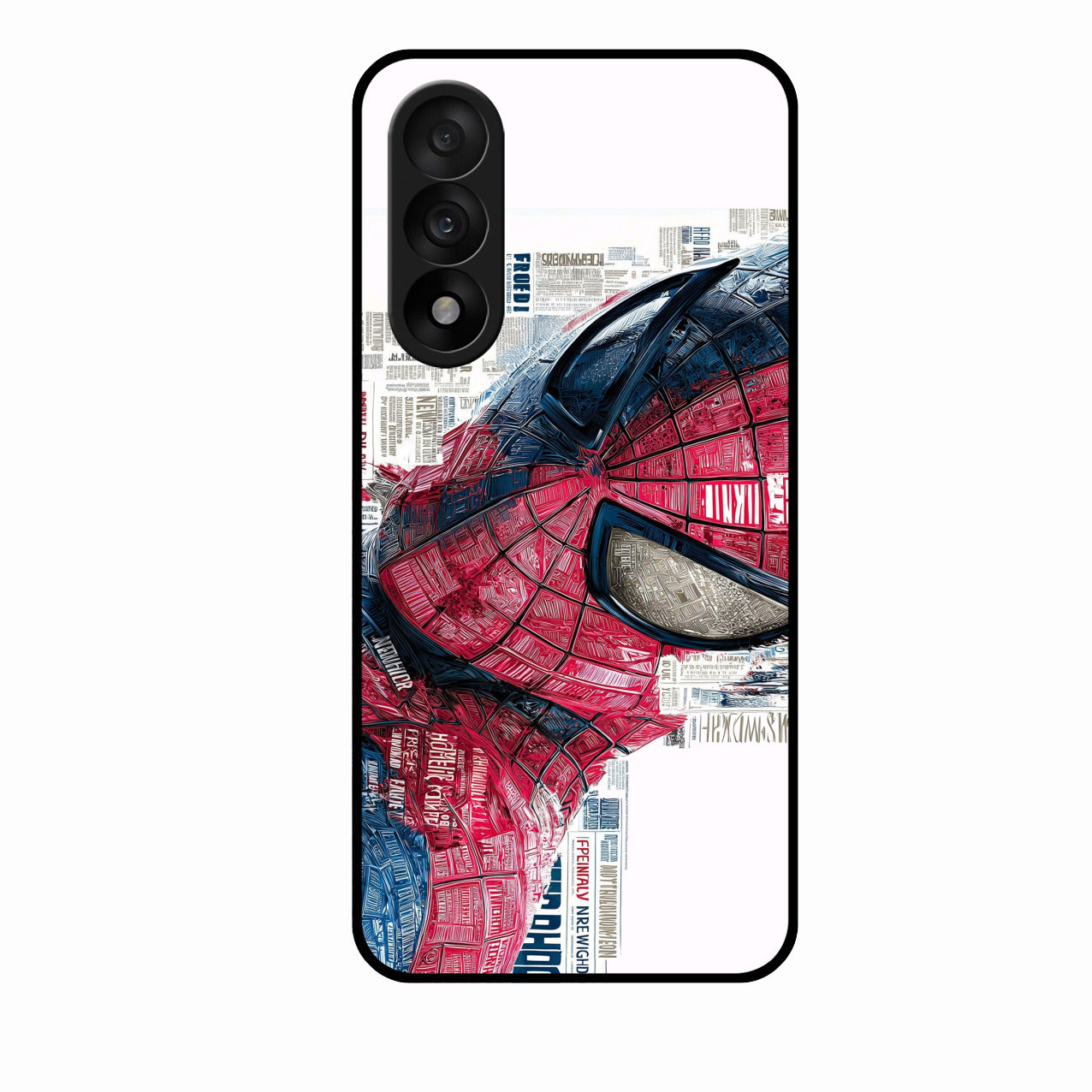 Red Blue Web Hero Glass Phone Cover for Oneplus Nord 5 5G