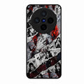 Itachi Uchiha Manga Collage Glass Phone Case for Vivo X200 5G - ShopOnCliQ