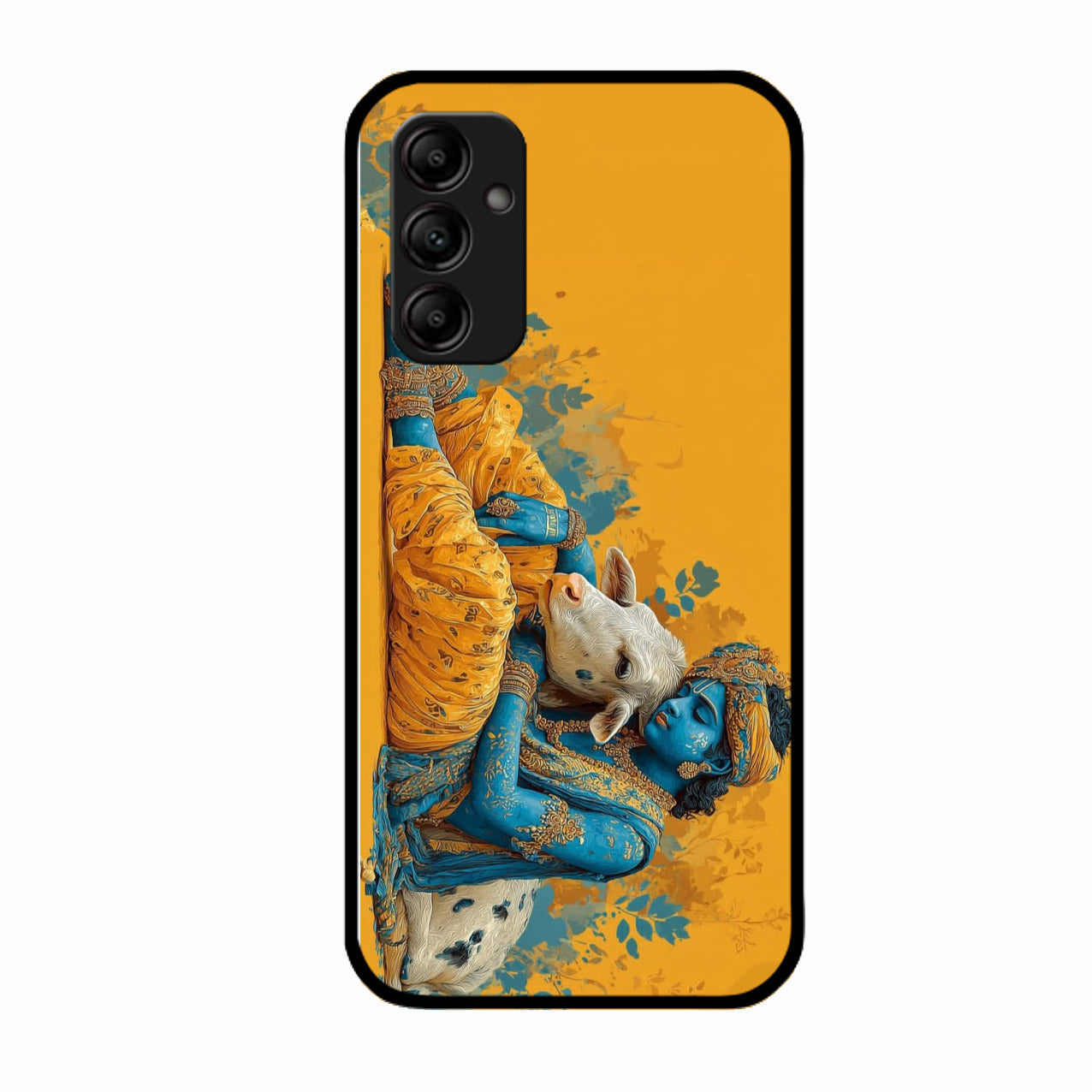 Divine Krishna Gopal Premium Glass Phone Case for Samsung Galaxy A14 5G