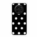 Classic Polka Dot Glass Phone Case for Realme C65 5G