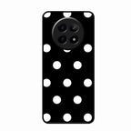 Classic Polka Dot Glass Phone Case for Realme C65 5G