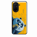 Cute Panda Sketch Premium Glass Phone Case for Poco C71