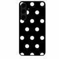 Classic Polka Dot Glass Phone Case for Samsung Galaxy S24 Plus 5G