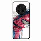 Red Blue Web Hero Glass Phone Cover for Realme 12 5G