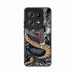 Midnight Dragon Glass Phone Case for Motorola Edge 50 Pro