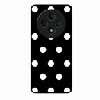 Classic Polka Dot Glass Phone Case for Oppo F27 5G