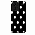 Classic Polka Dot Glass Phone Case for Redmi Note 13 Pro Plus 5G