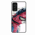 Red Blue Web Hero Glass Phone Cover for Samsung Galaxy F15 5G