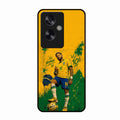 Golden Striker Glass Phone Case for Oppo A79 5G