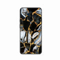 Black Gold Marble Glass Phone Case for Oneplus 7T Pro