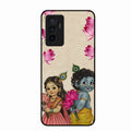 Krishna Eternal Lotus Glass Case for Vivo Y75 4G