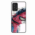 Red Blue Web Hero Glass Phone Cover for Samsung Galaxy A53 5G