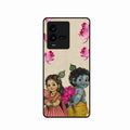 Krishna Eternal Lotus Glass Case for Motorola Edge 40 5G