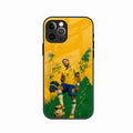 Golden Striker Glass Phone Case for iPhone 13 Pro Max