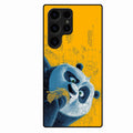 Cute Panda Sketch Premium Glass Phone Case for Samsung Galaxy S23 Ultra 5G