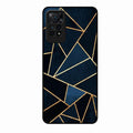 Midnight Gold Geometric Premium Glass Phone Case for Redmi Note 11 Pro 5G