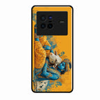 Divine Krishna Gopal Premium Glass Phone Case for Vivo X80 5G - ShopOnCliQ